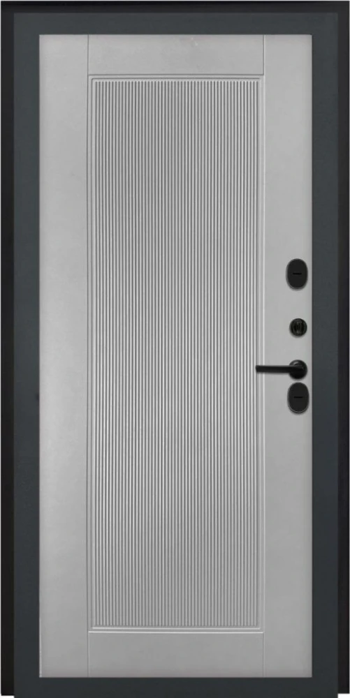 Входная дверь ДвериПРО Модель Л-48 ПВХ 10мм Астрод веллуто гриджио DPRO226503 внутренняя сторона